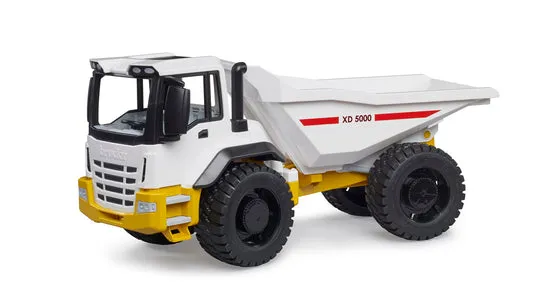 03420 *NEW* Bruder Dump truck yellow/white