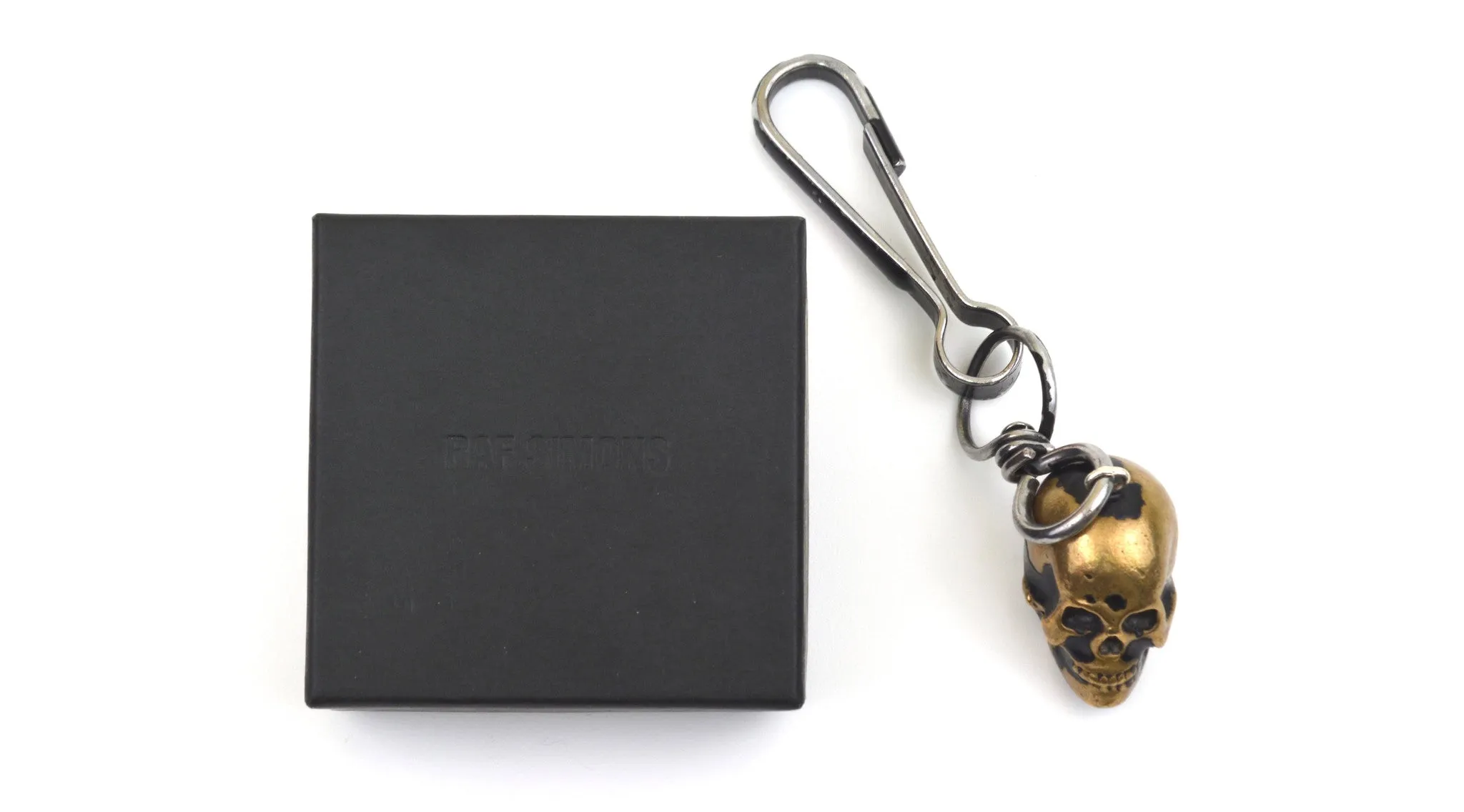 2003 Destroyed Painted Skull Keychain