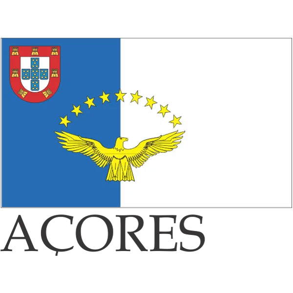 Acores Embroidered Flag Badge