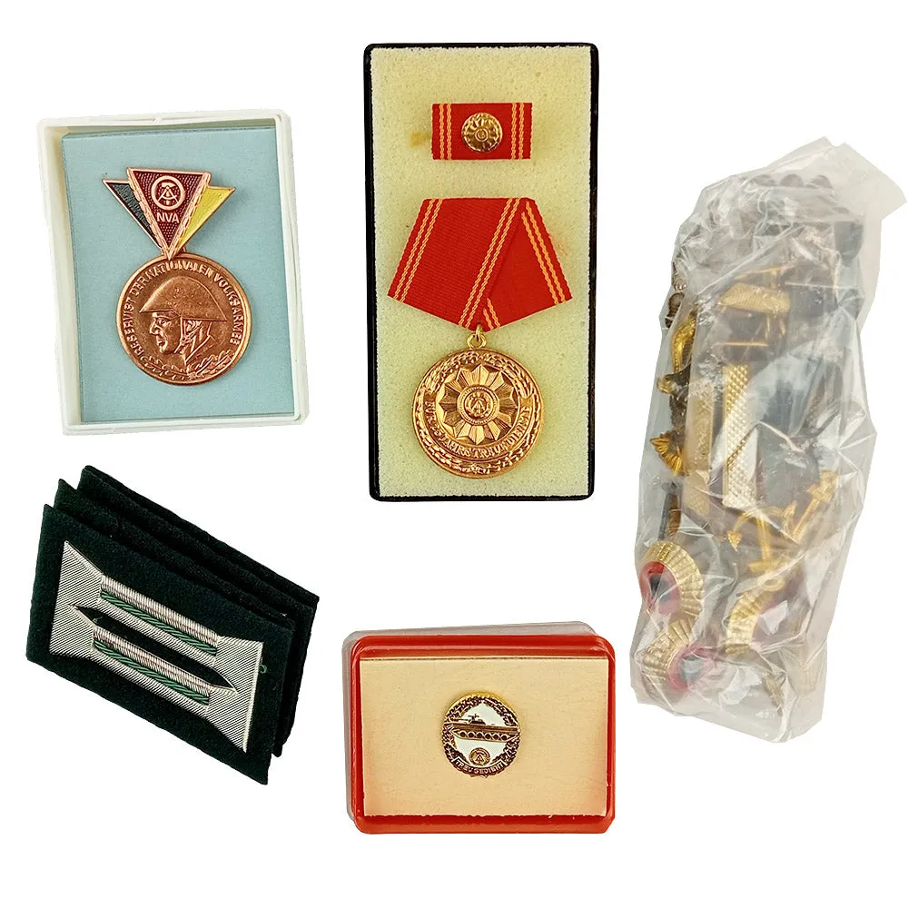 Assorted East German Metal Badges - Pack