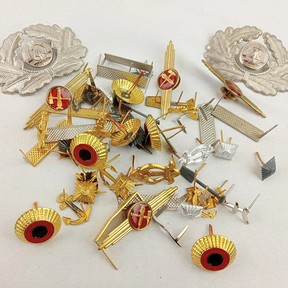 Assorted East German Metal Badges - Pack