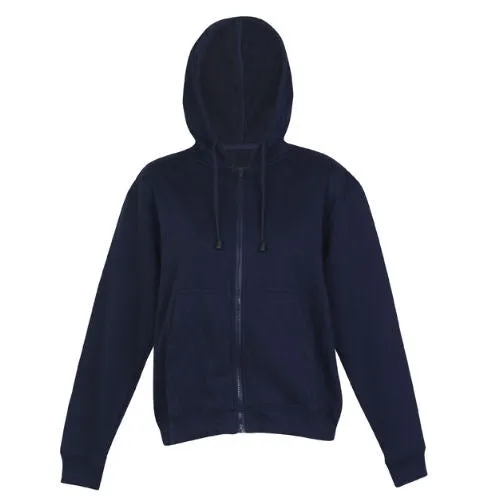 Aston Poly Cotton Zip Hoodie