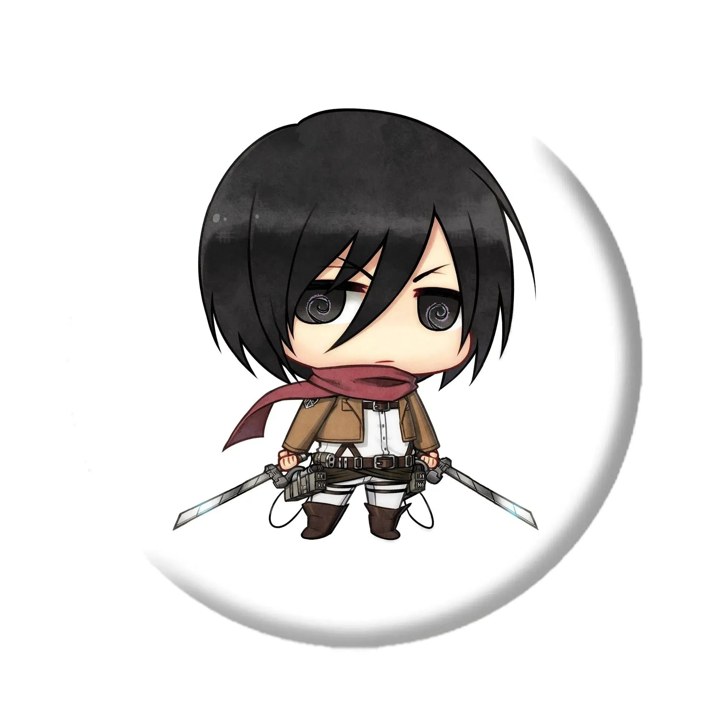 Attack on Titan [Season 1] - Chibi Characters & Titans Pin Badge Pack - ABYstyle