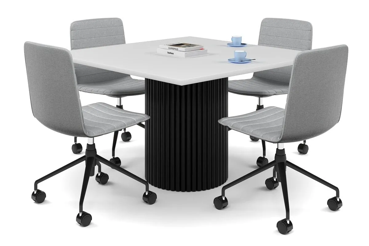 Baobab Circular Base Boardroom Rectangle Table [1200L x 1200W]