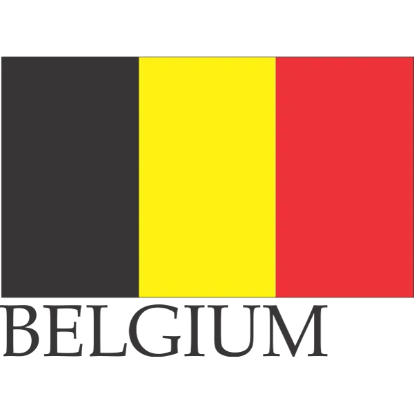 Belgium Embroidered Flag Badge