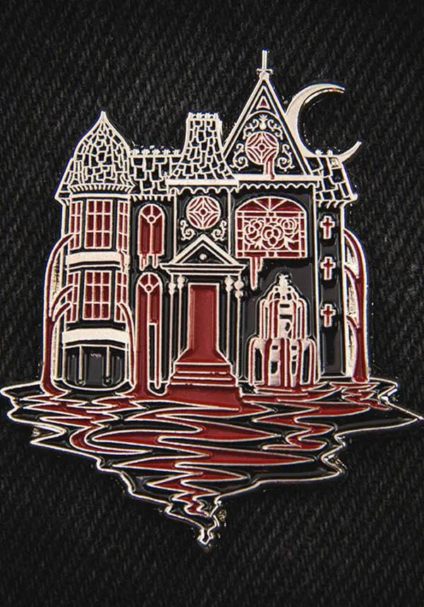 Bleeding Haunted Mansion | ENAMEL PIN