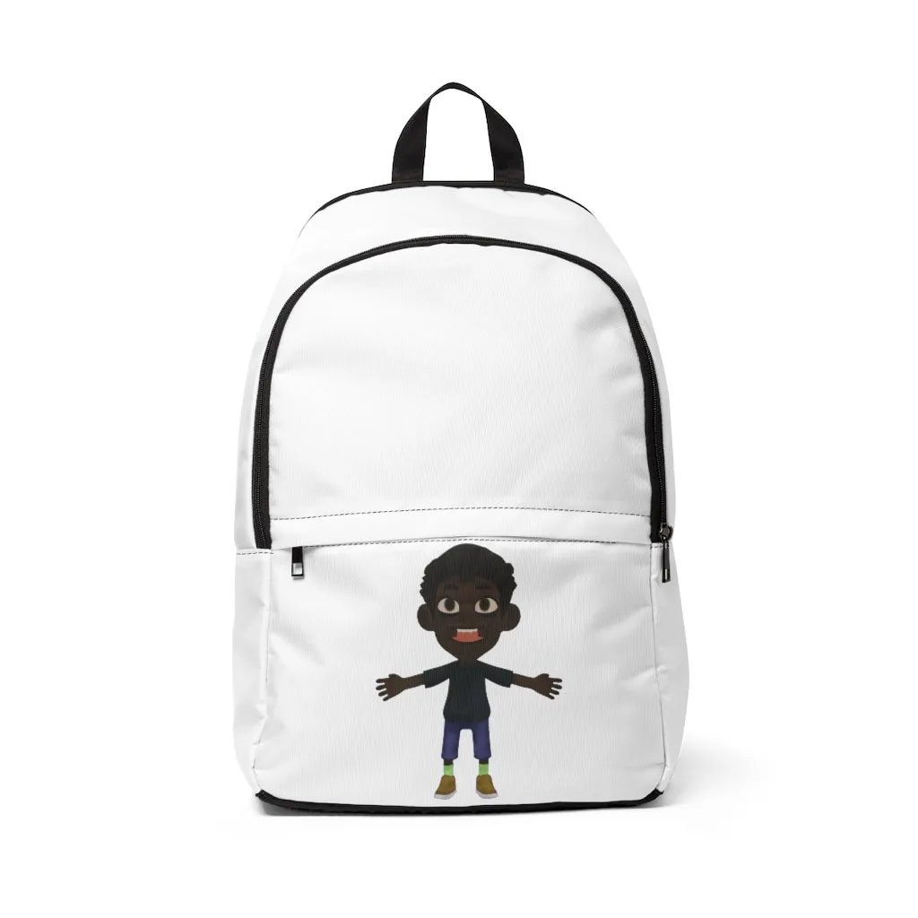 Boy Unisex Fabric Backpack