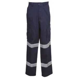 Cargo Pants with Reflective Tape - Day/Night Use