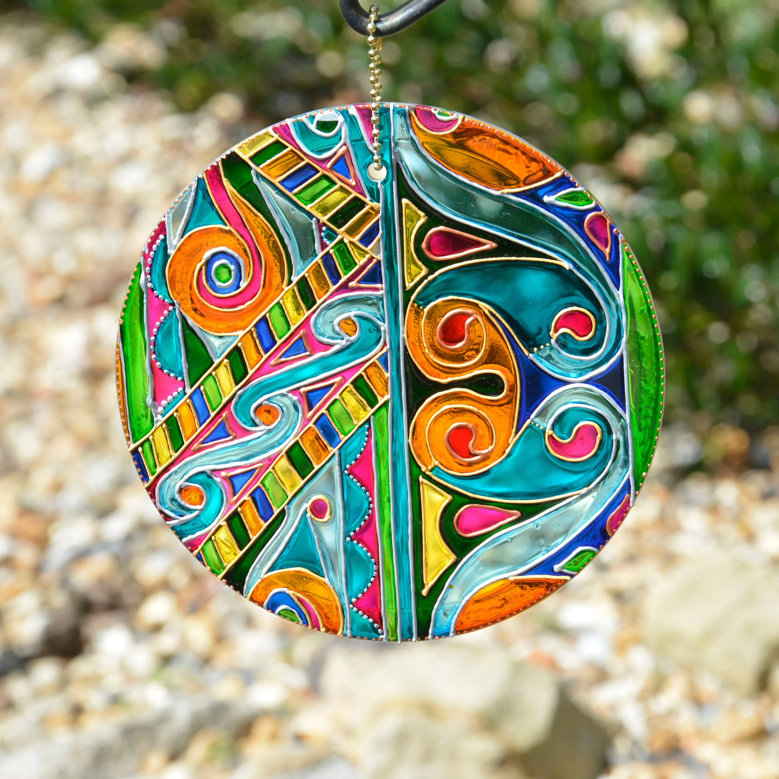 Celtic Knots Multi Colour Suncatcher