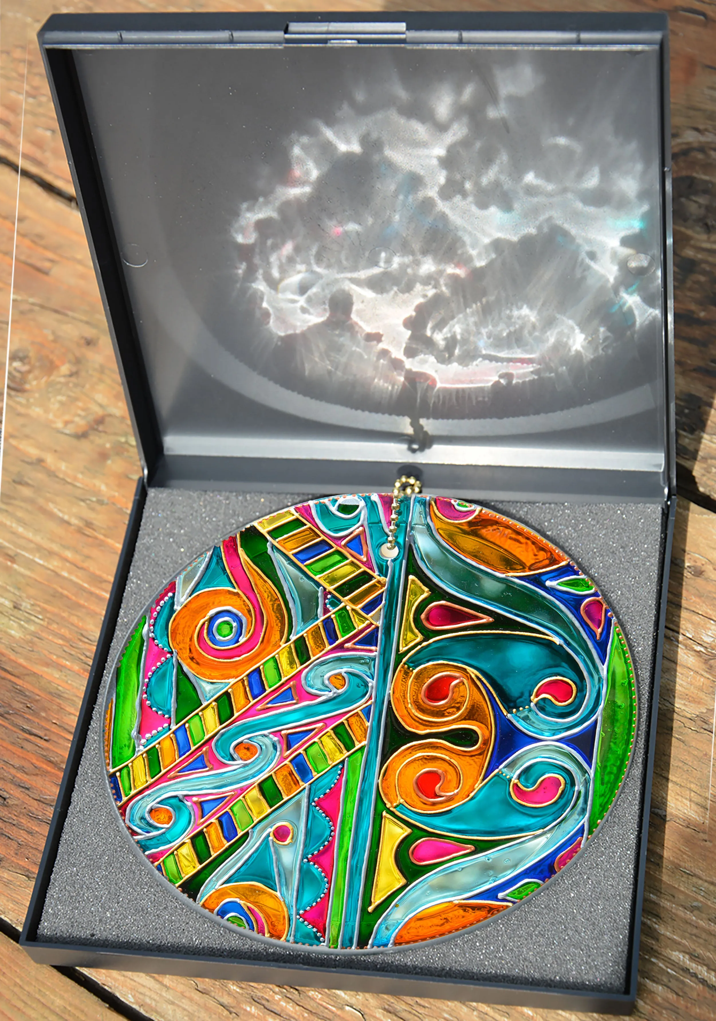 Celtic Knots Multi Colour Suncatcher