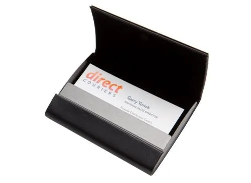 Classic Business Card Holder with Magnetic Closure