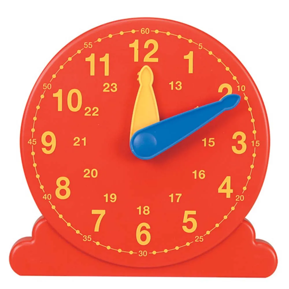 Clock 24hr Student 13cm 1pc polybag