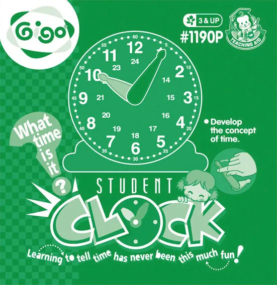 Clock Student 13cm 1pc Box