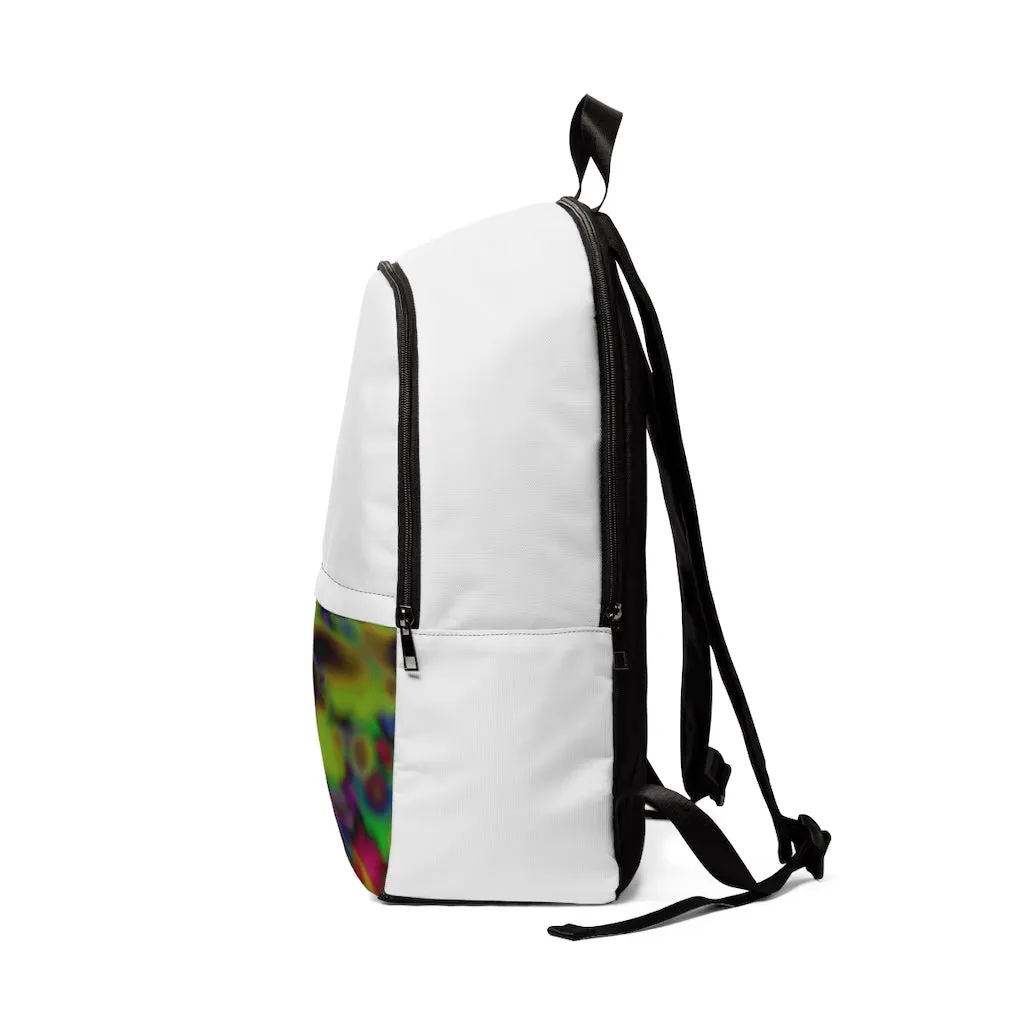 Colorful Cloud Painting Unisex Fabric Backpack