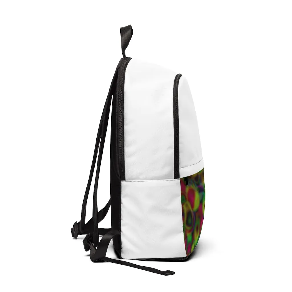 Colorful Cloud Painting Unisex Fabric Backpack