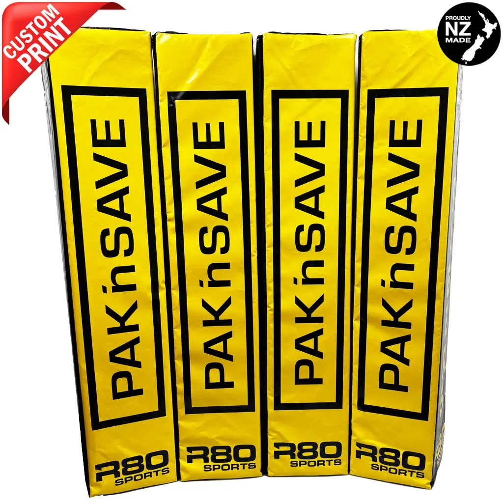 Corporate Branded Rugby Goal Post Pads