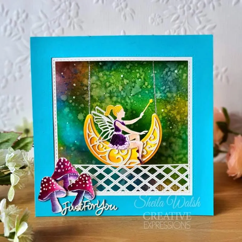 Creative Expressions Craft Dies By Jamie Rodgers - Fairy Wishes Collection - Enchanted Lattice*