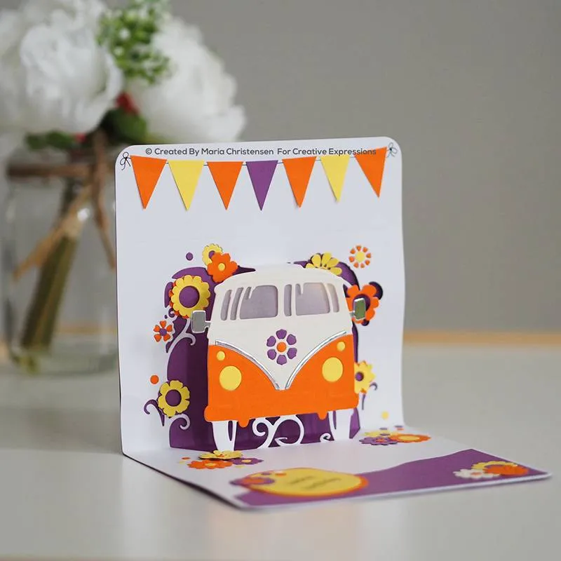 Creative Expressions Paper Cuts Craft Die - On The Road*