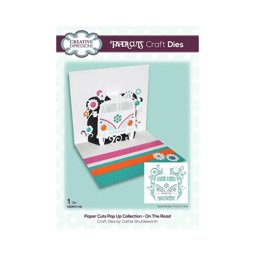 Creative Expressions Paper Cuts Craft Die - On The Road*