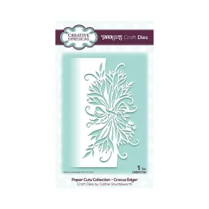 Creative Expressions Paper Cuts Edger Craft Dies - Crocus*