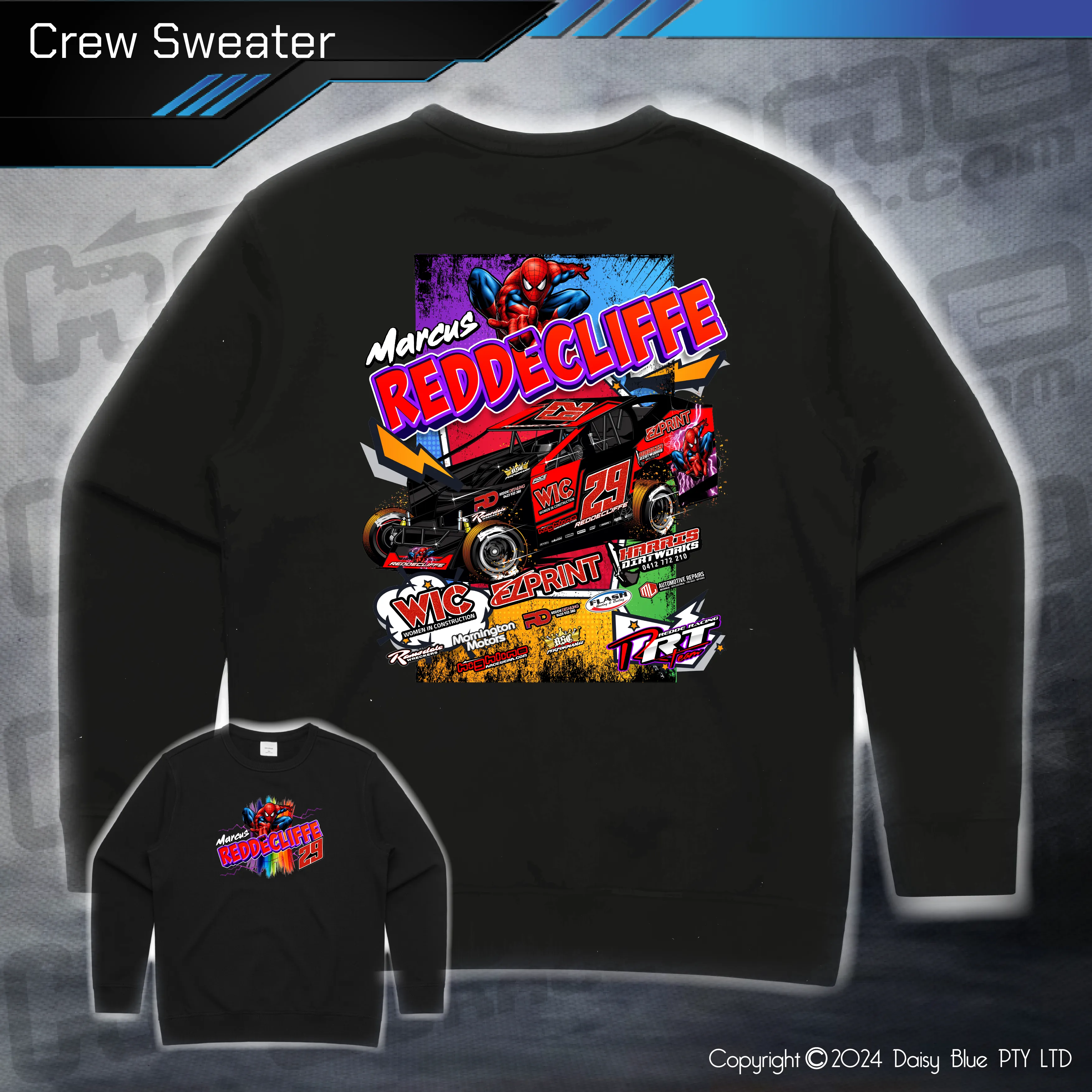 Crew Sweater - Marcus Reddecliffe