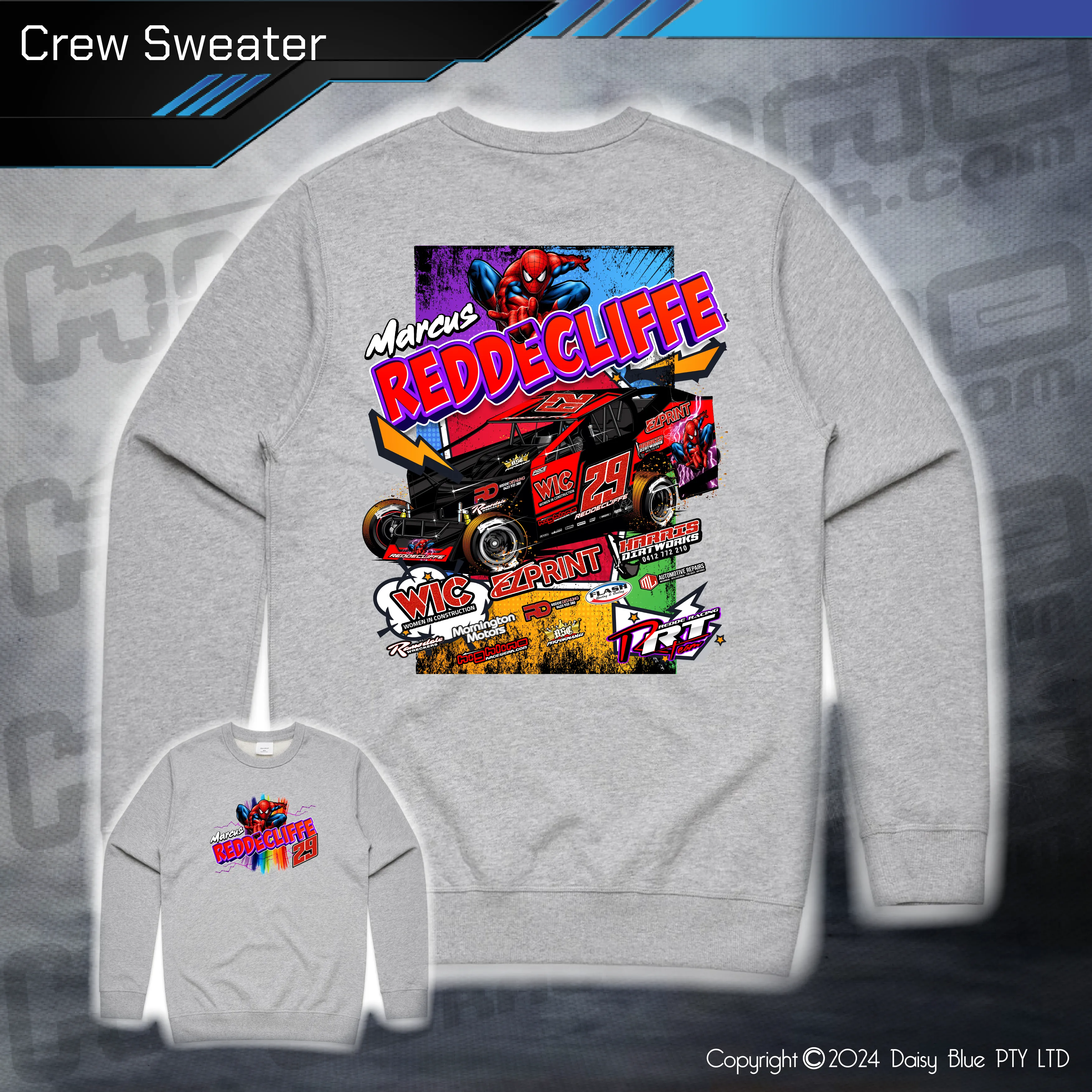 Crew Sweater - Marcus Reddecliffe