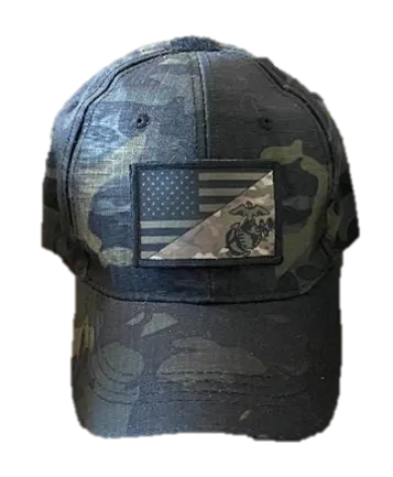 Custom Marine Corps/Flag Cap