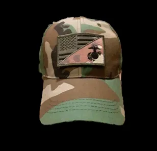 Custom Marine Corps/Flag Cap