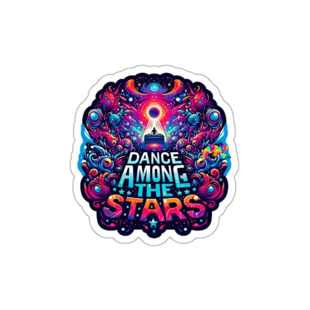 Dance Among The Stars Die-Cut Stickers