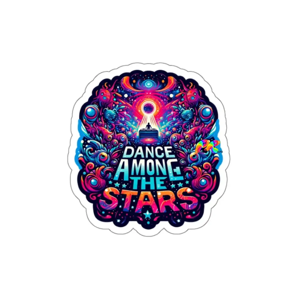 Dance Among The Stars Die-Cut Stickers