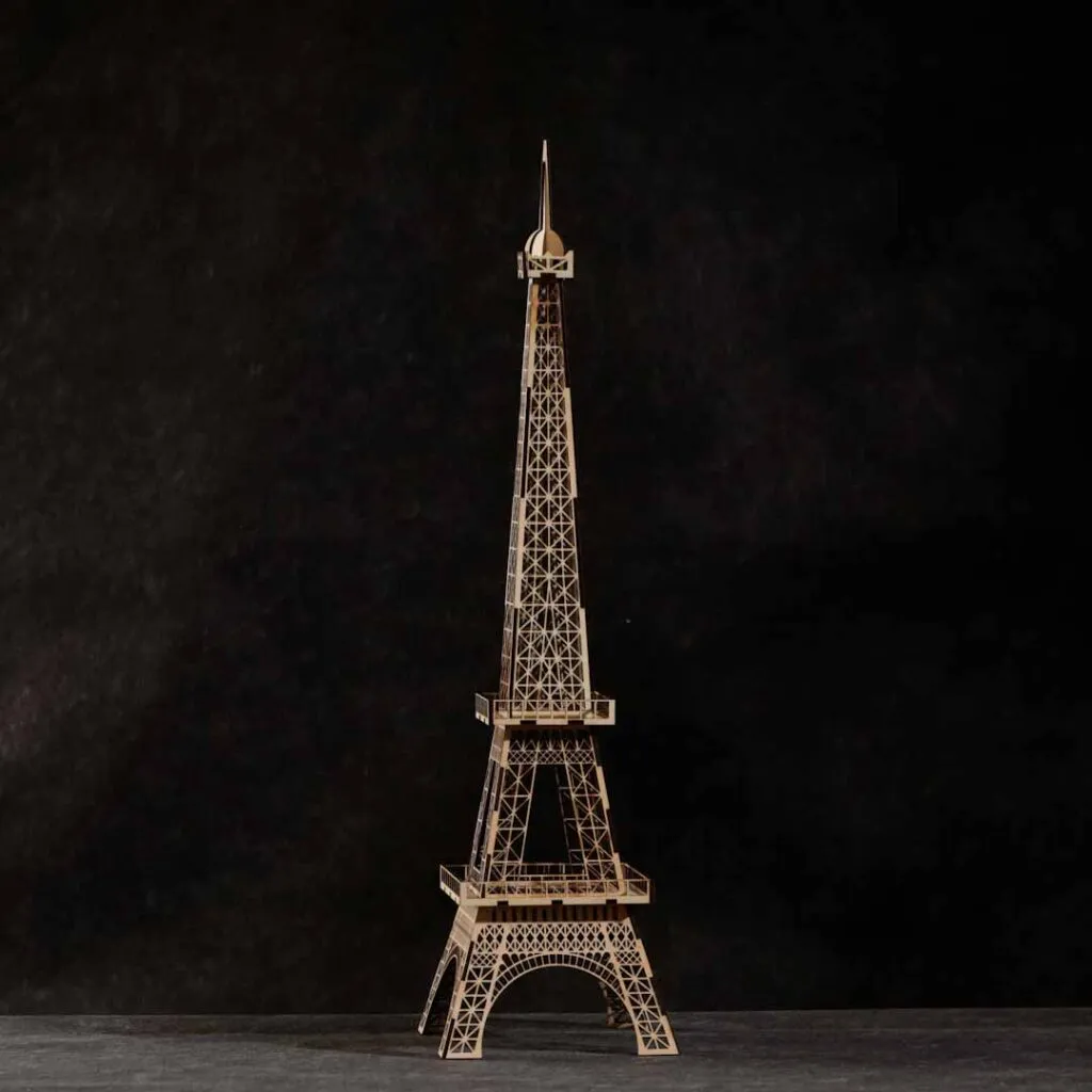 Eiffel Tower| DXF,SVG | Wood,Art,Gift,Home Decor