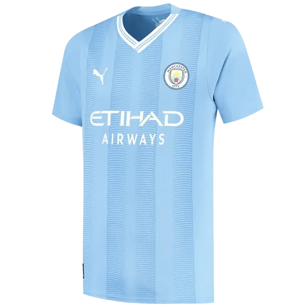 Erling Haaland #9 Manchester City Adults Home Jersey - 2023/24