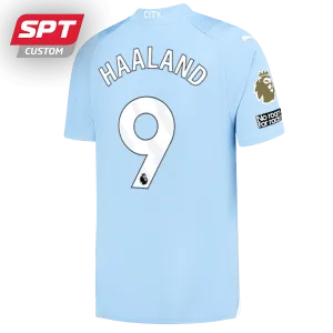 Erling Haaland #9 Manchester City Adults Home Jersey - 2023/24