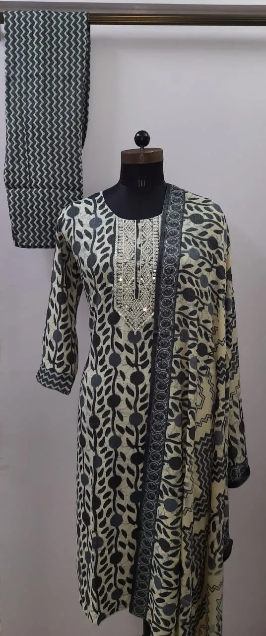 Fancy Kurti Set With Dupatta