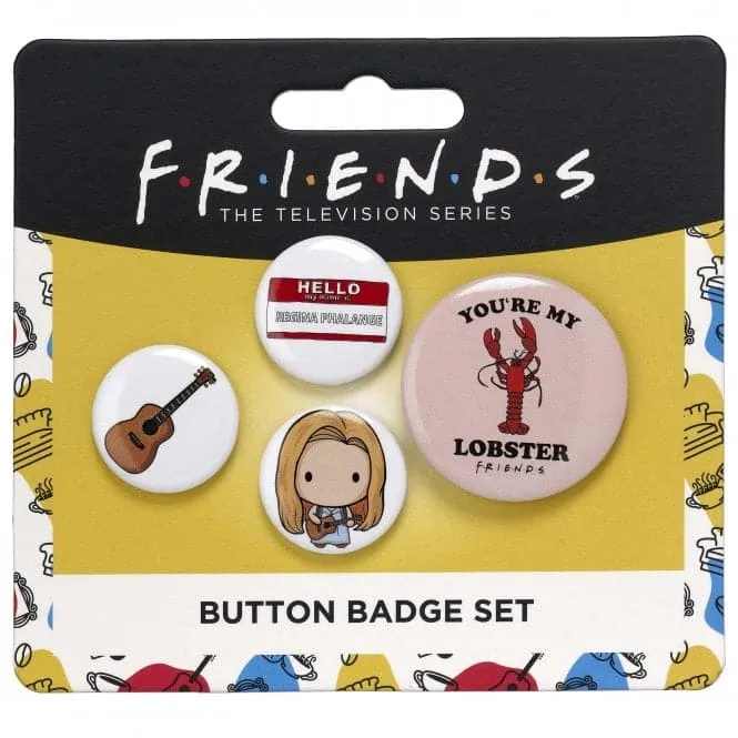 FRIENDS TV Show Phoebe Button Badge