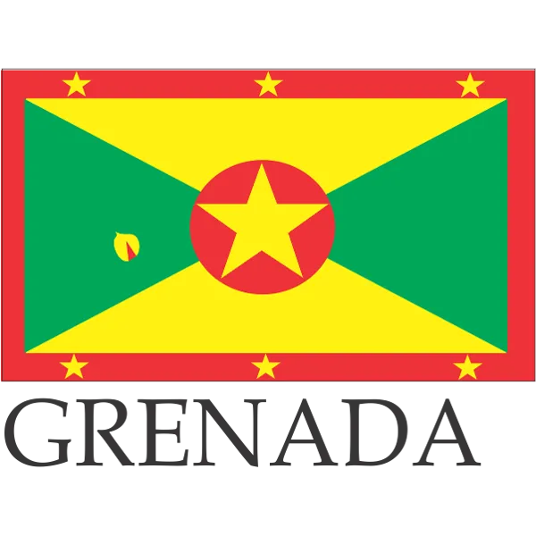 Grenada Embroidered Flag Badge