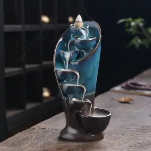 Handmade Waterfall Incense Burner Diffuser