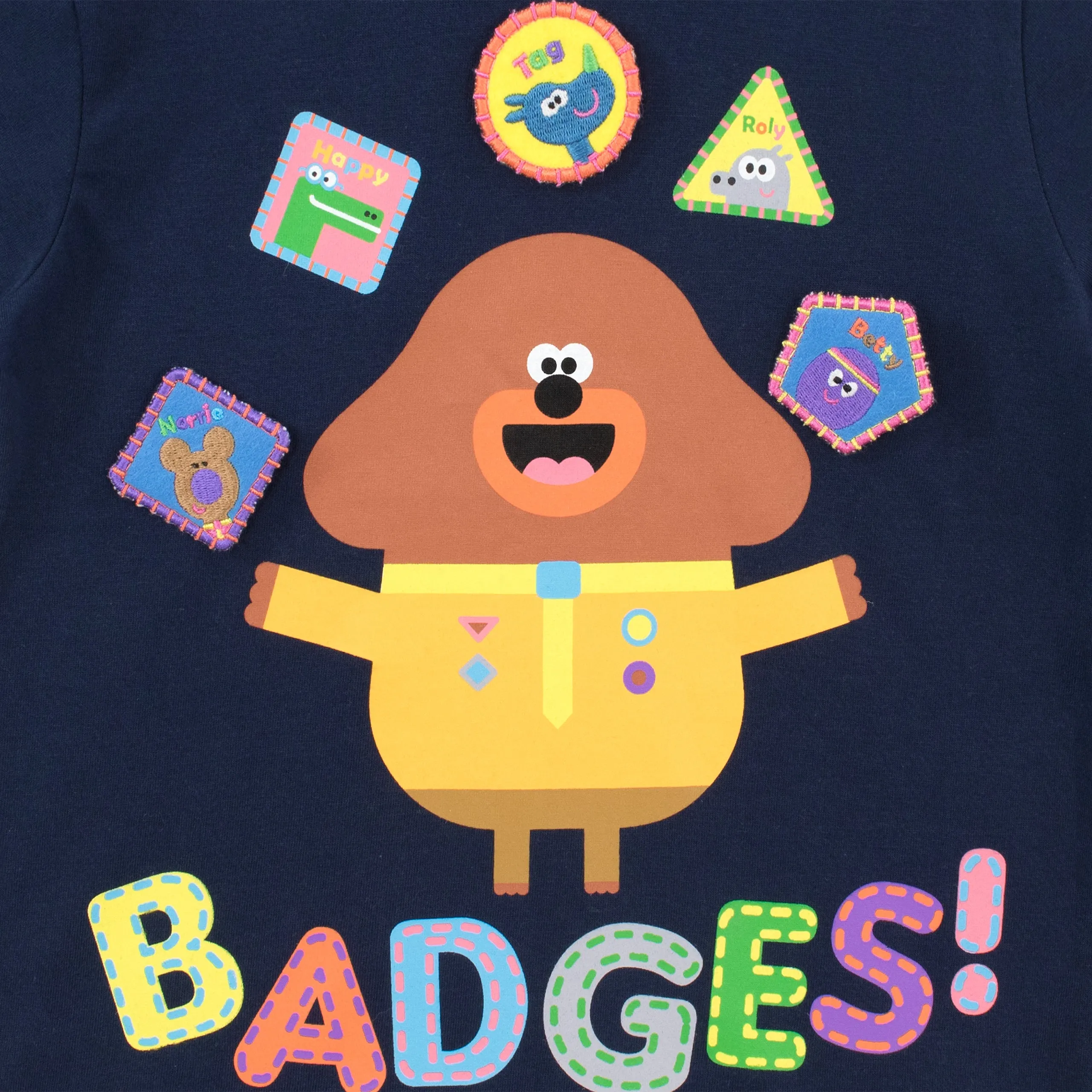 Hey Duggee T-Shirt - Badges