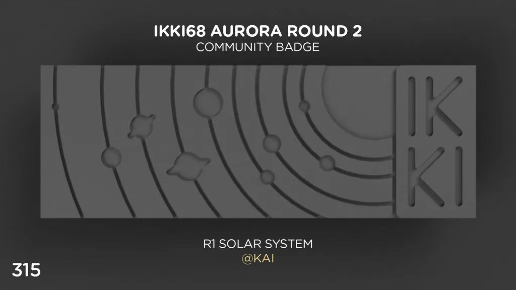 Ikki68 Aurora Community Badges (No. 313-322)