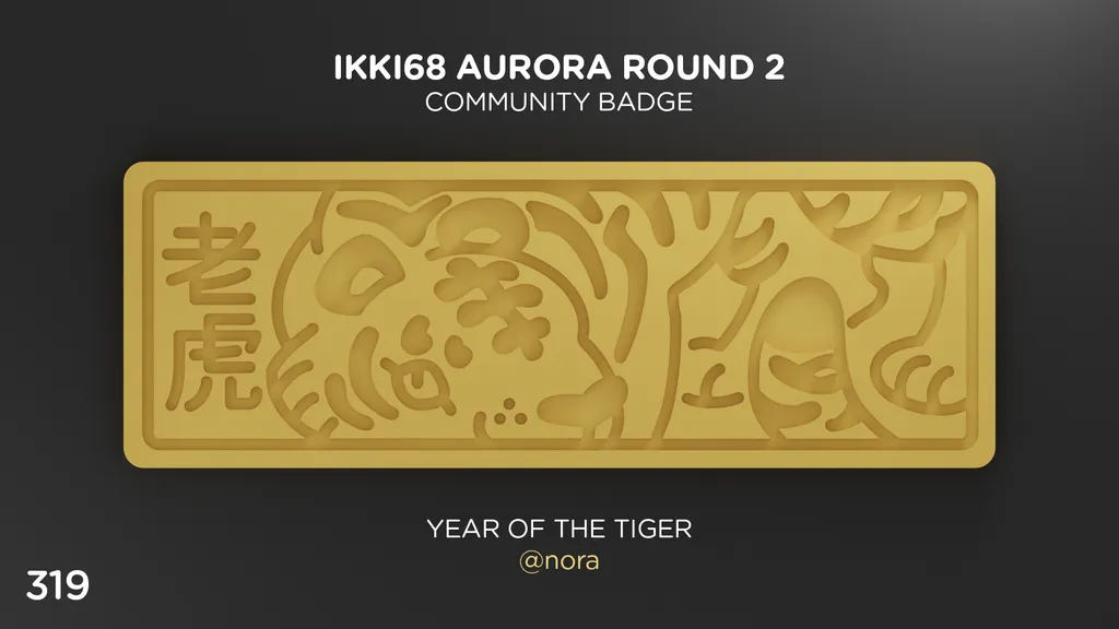 Ikki68 Aurora Community Badges (No. 313-322)