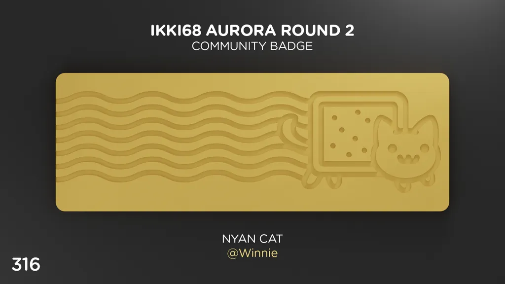 Ikki68 Aurora Community Badges (No. 313-322)