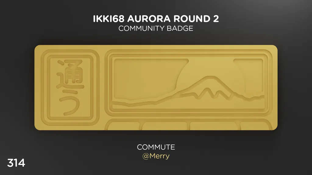 Ikki68 Aurora Community Badges (No. 313-322)