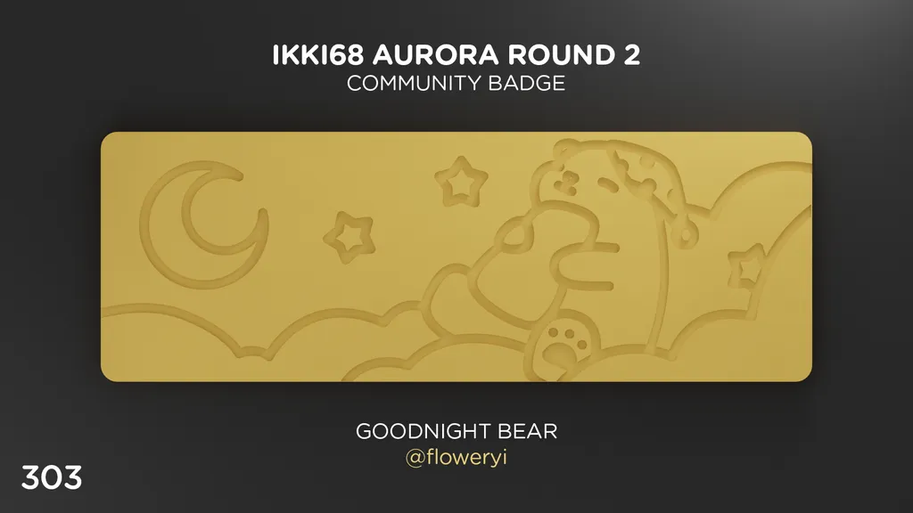 Ikki68 Aurora R2 Community Badges (No.301-312)