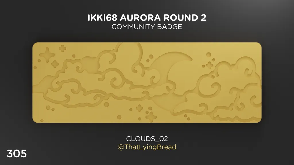 Ikki68 Aurora R2 Community Badges (No.301-312)