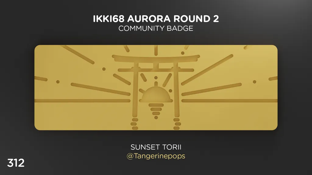 Ikki68 Aurora R2 Community Badges (No.301-312)