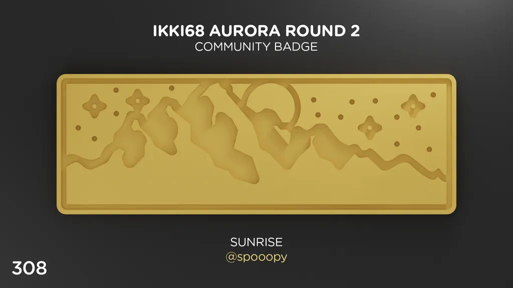 Ikki68 Aurora R2 Community Badges (No.301-312)