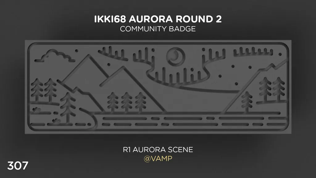 Ikki68 Aurora R2 Community Badges (No.301-312)