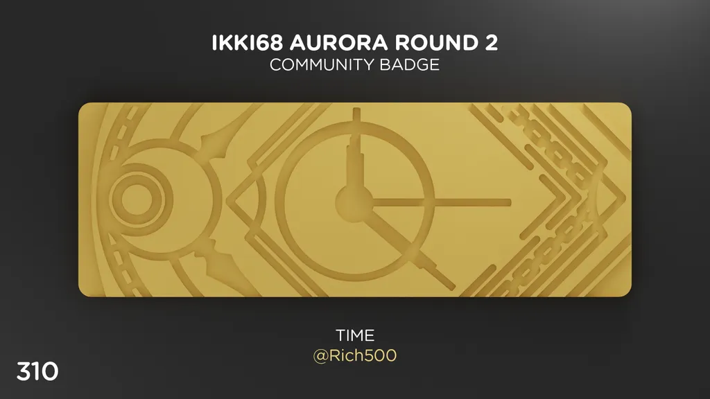 Ikki68 Aurora R2 Community Badges (No.301-312)