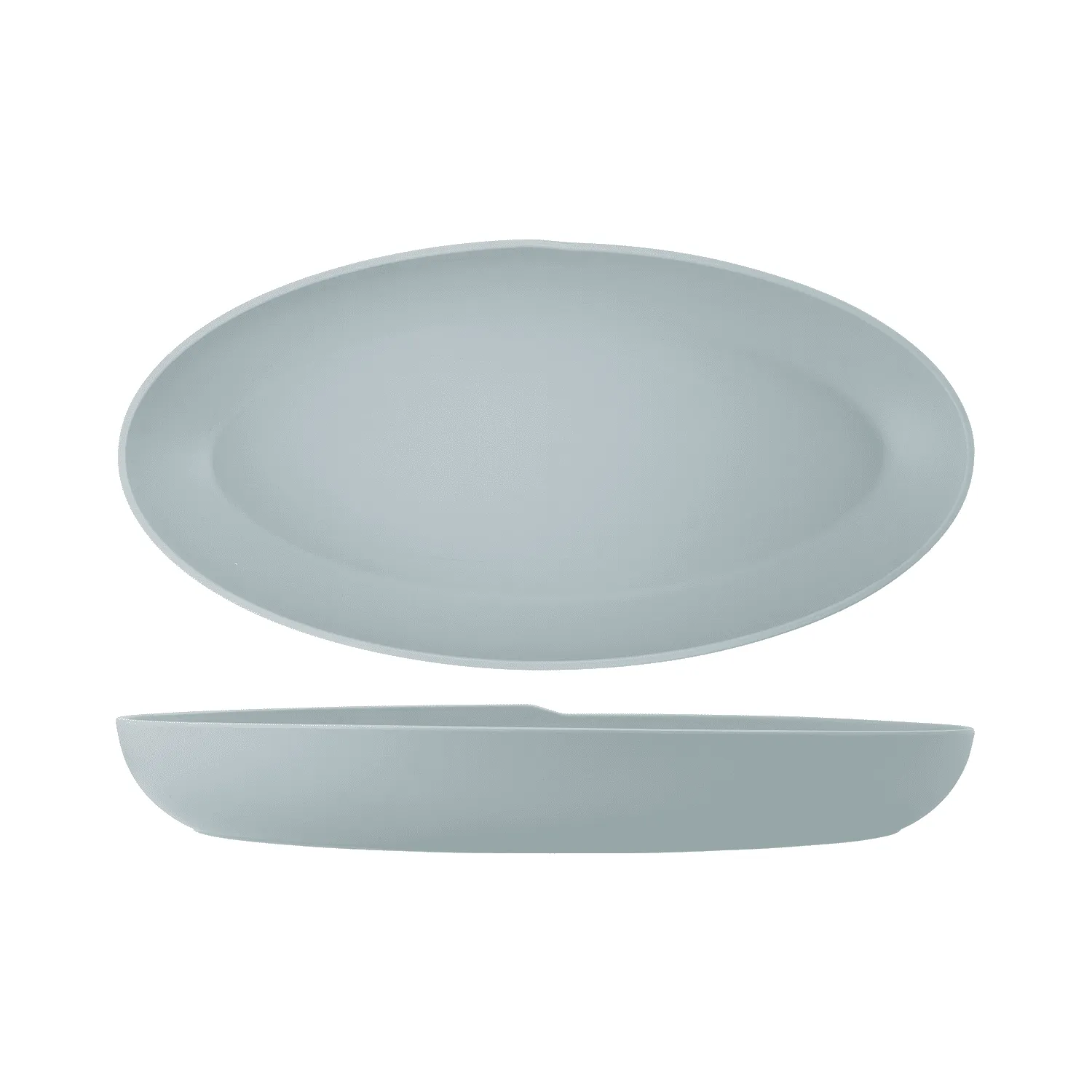 Jade Copenhagen Oval Melamine Deep Dish 55 x 27.5 x 7.5cm - Pack 1