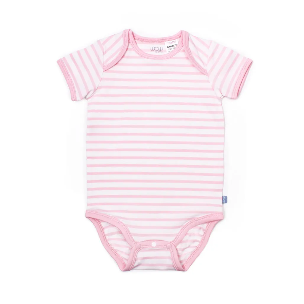 Love From Above 3pc Baby Romper Bundle Set (Pink)